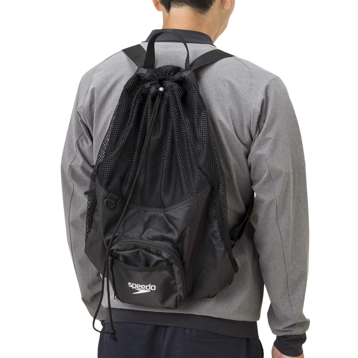 Amazon | Speedo(スピード) バッグ Pocketable Mesh Bag